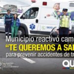 Campaña de concientización en la avenida Simón Bolívar Campaña de concientización en la avenida Simón Bolívar