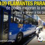 Más de 100 nuevas paradas de buses fueron instaladas Más de 100 nuevas paradas de buses fueron instaladas