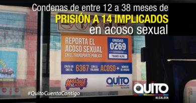14 sentencias tras los reportes recibidos a la plataforma ‘Bájale al Acoso’ 14 sentencias tras los reportes recibidos a la plataforma ‘Bájale al Acoso’