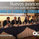 Se realizó la XII Reunión del Consejo Consultivo de Competitividad de Quito Se realizó la XII Reunión del Consejo Consultivo de Competitividad de Quito