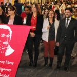 Velada de las Banderas Rojas con participación estudiantil Velada de las Banderas Rojas con participación estudiantil