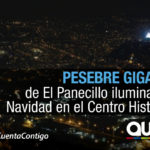 Casi listo el nacimiento en El Panecillo Casi listo el nacimiento en El Panecillo