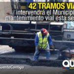 Mantenimiento vial en 23 sectores de la ciudad Mantenimiento vial en 23 sectores de la ciudad