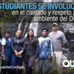 Colegio Alfredo Pérez Guerrero mejoró el sendero de las cascadas Chirisaca Colegio Alfredo Pérez Guerrero mejoró el sendero de las cascadas Chirisaca