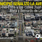 Tres calles del norte de Quito lucen con nueva señalización Tres calles del norte de Quito lucen con nueva señalización