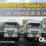EMASEO EP incorpora nuevos camiones para continuar con la normalización del servicio EMASEO EP incorpora nuevos camiones para continuar con la normalización del servicio