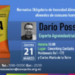 Charla: FSMA normativa obligatoria de inocuidad alimentaria para exportar alimentos de consumo humano a Estados Unidos Charla: FSMA normativa obligatoria de inocuidad alimentaria para exportar alimentos de consumo humano a Estados Unidos