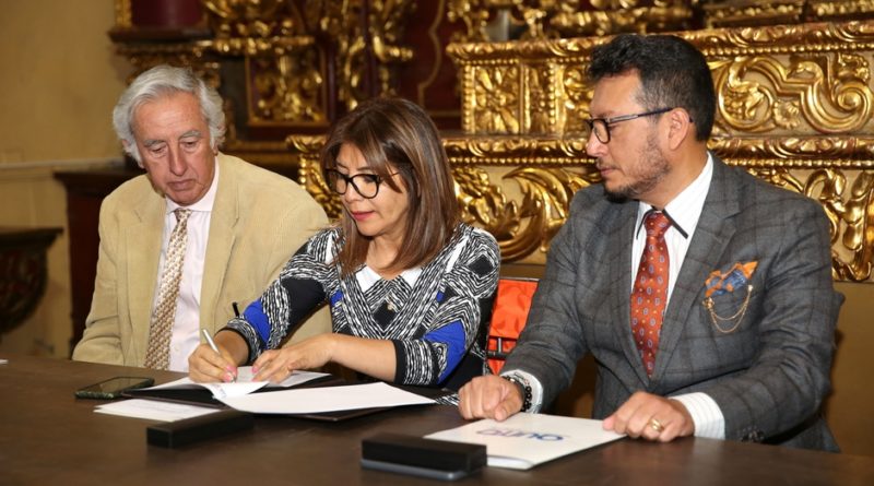 Firma de convenio