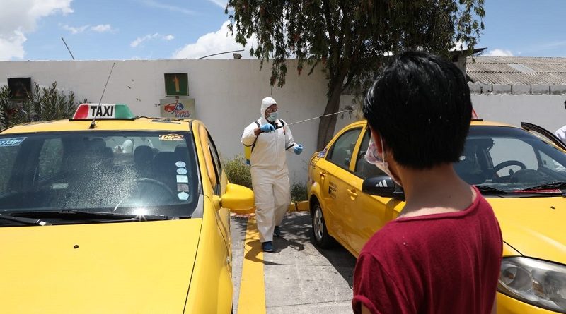 Desinfección unidades de transporte comercial