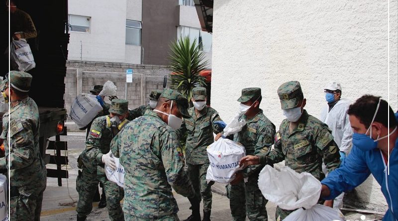 CAT Quito Solidario recibe apoyo de SNGR