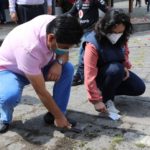 Quito se pone guapa para sus fiestas, con la minga de la Quiteñidad Quito se pone guapa para sus fiestas, con la minga de la Quiteñidad