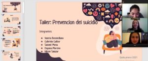 Talleres prevención de suicidios