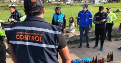 Operativo de control AMC Fiestas de Quito 2022