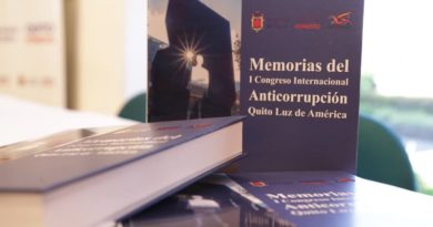 Memorias del I Congreso Internacional Anticorrupción Quito Luz de América