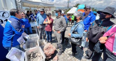 EmSeguridad Feria sobre el Volcán Cotopaxi Los Chillos