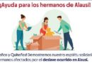 ¡Alausí nos necesita! puntos de recolección solidaria