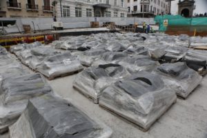 Vuelven las piedras a la Plaza de San Francisco