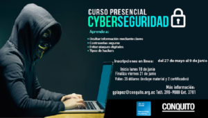 Se dictará un curso de ciberseguridad