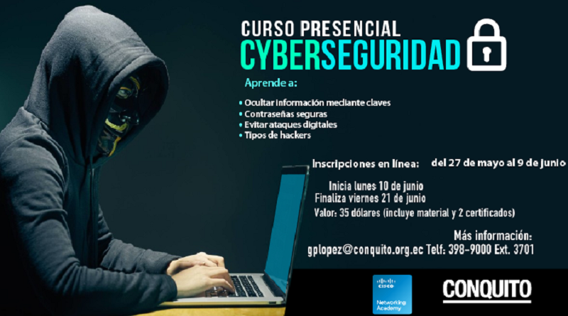 Se dictará un curso de ciberseguridad