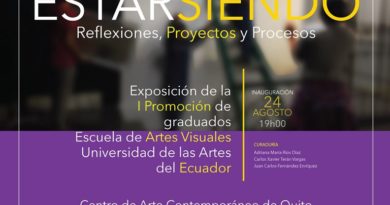 Estar siendo, exposición de la Universidad de las Artes visita el CAC