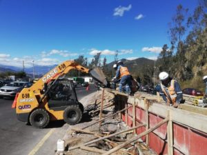 Cuatro proyectos viales se ejecutan actualmente en Quito