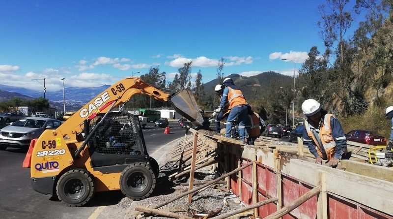 Cuatro proyectos viales se ejecutan actualmente en Quito