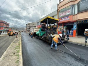 Repavimentación Calle Juan Bautista