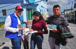 Socialización en barrios de la ciudad en manejo residuos
