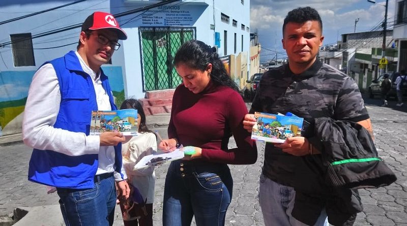 Socialización en barrios de la ciudad en manejo residuos