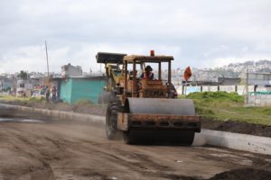 Pavimentación Quitumbe Ñan