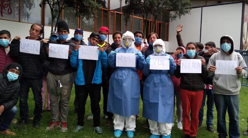 Atención médica en albergue temporal