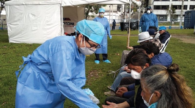 Atención médica en albergue temporal