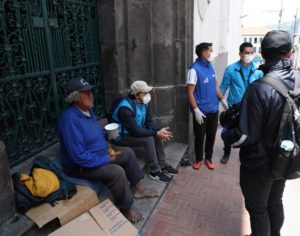 Habitantes de calle en estado de emergencia