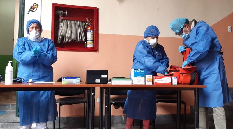 Personas habitantes de calle reciben atención médica