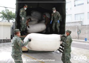 CAT Quito Solidario recibe apoyo de SNGR