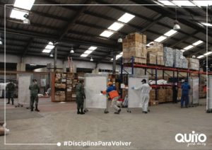 CAT Quito Solidario recibe apoyo de SNGR