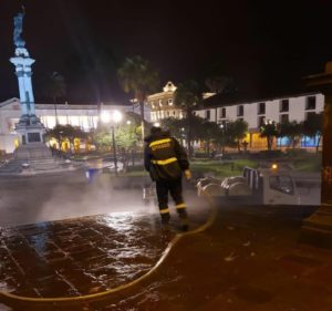 Emaseo sanitización en Quito