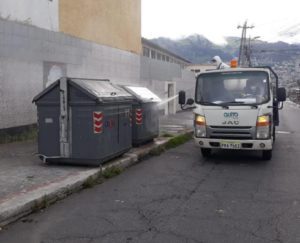 Emaseo sanitización en Quito