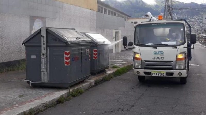 Emaseo sanitización en Quito