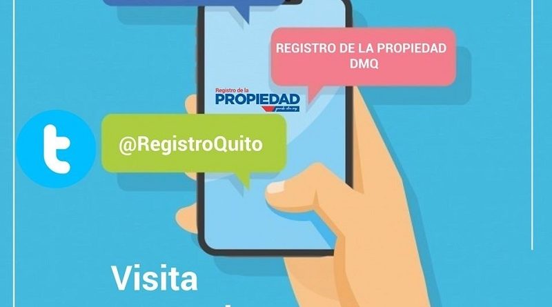 Registro de la Propiedad atiende diferentes redes sociales