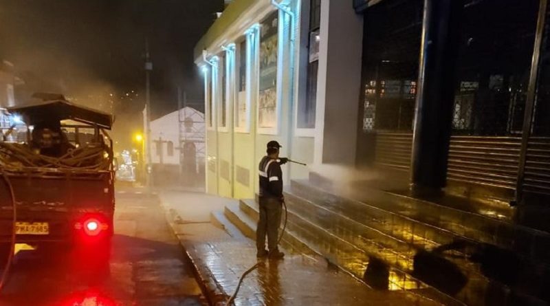 Sanitización en el DMQ