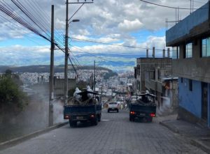 Sanitización en el DMQ