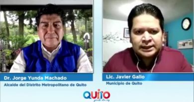 Municipio toma medidas para reactivar economía en Quito