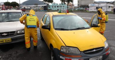 TAXIS DESINFECCIÓN