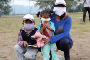 Entregas kits infantiles Yaruquí