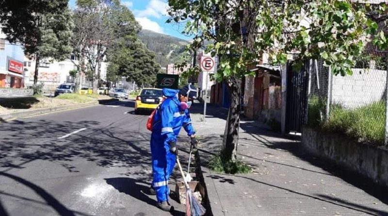 Residuos sólidos recogidos en Quito