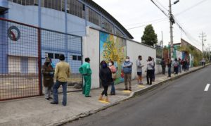 Atención pacientes de covid en estaciones de salud municipal