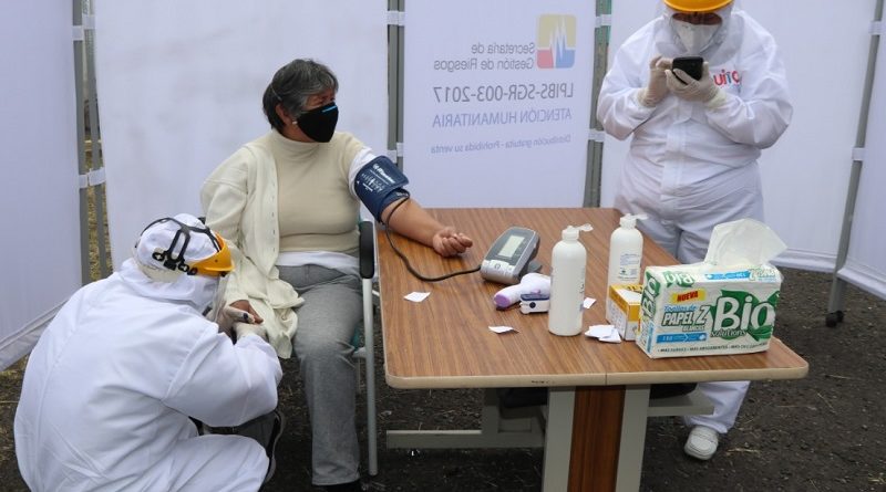 Atención pacientes de covid en estaciones de salud municipal