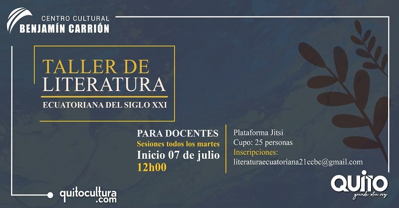 TALLERES JULIO LITERATURA ECUATORIANA
