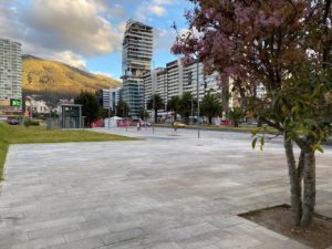 Entrega espacios parque la Carolina Metro